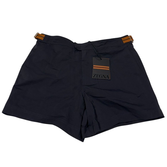 ZEGNA***Men´s Navy Swim Shorts***Med $425 NWT